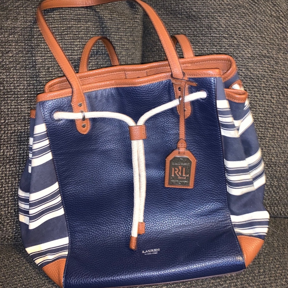 Ralph Lauren beach bag